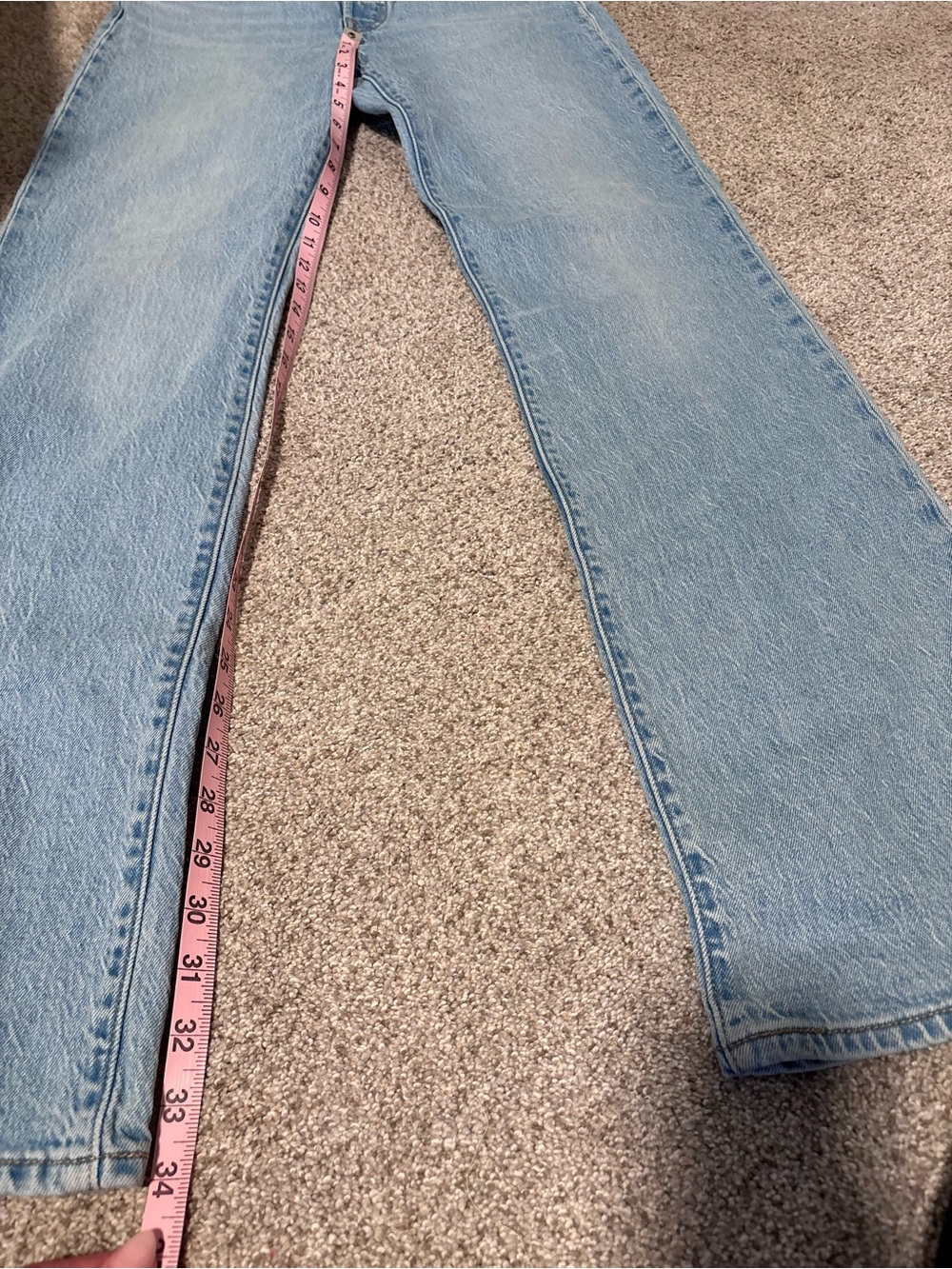 Levi’s Wedgie Bootcut Light Blue Women's Jeans 28x34 - Picture 4 of 8